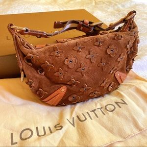 Louis Vuitton Suede GM Bag
